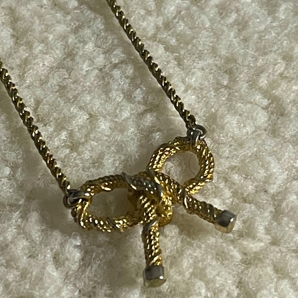 🌺Authentic DIOR vintage bow necklace - Picture 3 of 5